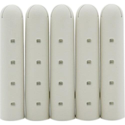 New Arrival Double-sided Quaint Aglets For Shoelace End 5*23mm Beige Solemn Color Combinaiton Ropes Head shoe clips