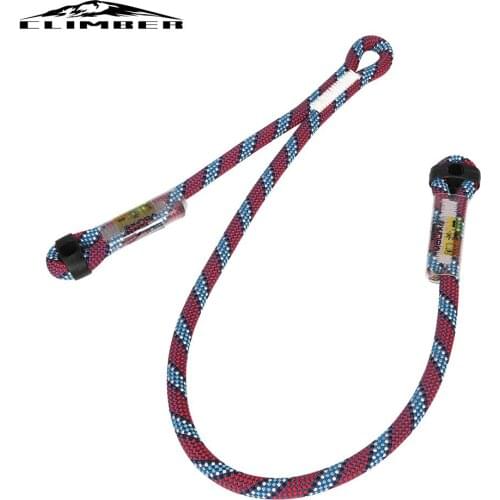New Store Professional Rock Climbing Supplies High Altitude Anti Fall Off Protective Safety Belt Cowstail High Strength Wearable