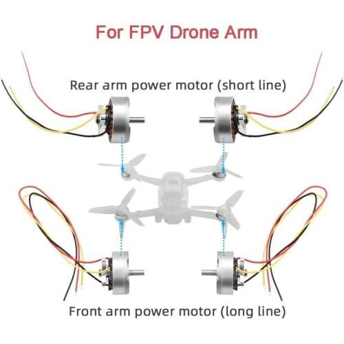 Original New Motor Arm Power Motor Front Rear Power for DJI FPV Combo Drone