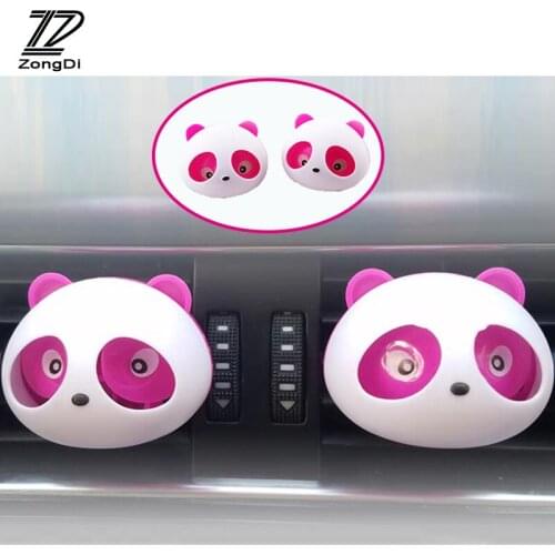 ZD 1Pair Car Air Freshener Outlet Perfumes for Audi A4 B6 B8 VW Passat B5 B7 Skoda Octavia A7 A5 Renault Megane 2 3 Ford