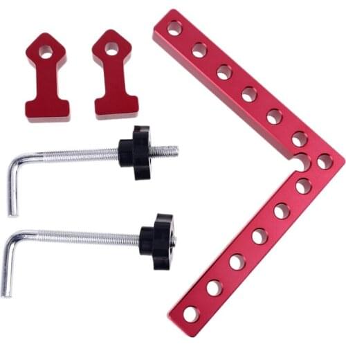 90° Positioning Squares Right Angle L-Type Woodworking Fixing Angle Clamp for Picture Frames, Boxes, Cabinets or Drawers