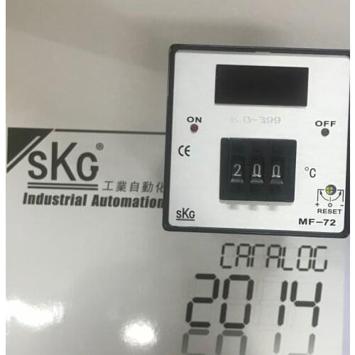 Thermostat temperature controller Genuine SKG DIP digital temperature SKGMF72 genuine security shelf MF-72 Voltage 220v