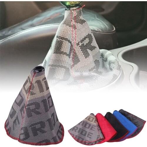 Universal Car Gear Shift Gaiter Boot Cover Shift Lever Knob Boot Cover Auto Shifter Lever Boot Dust Cover Car Styling Accessory