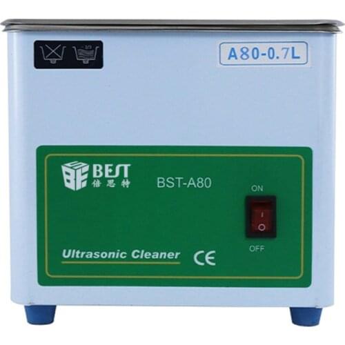 BST-A80 0.7L Digital Ultrasonic Cleaner Repair For Phone PCB Mainboard Watch Washer Cleaning Heater Timer Ultrasound