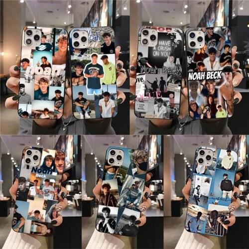 Noah Beck Collage Phone Case For iphone 12 11 Pro Max Mini XS Max 8 7 6 6S Plus X 5S SE 2020 XR cover