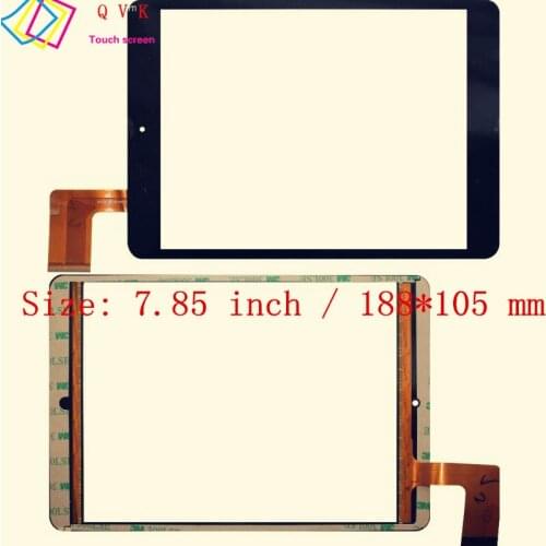 Black for Storex 8 Ezee Tab8Q10L Capacitive touch screen panel repair replacement free shipping
