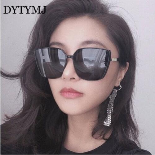 DYTYMJ 2020 Cateye Sunglasses Women Retro Oversized Eyeglasses Women High Quality Glasses Women/Men Brand Oculos De Sol Feminino