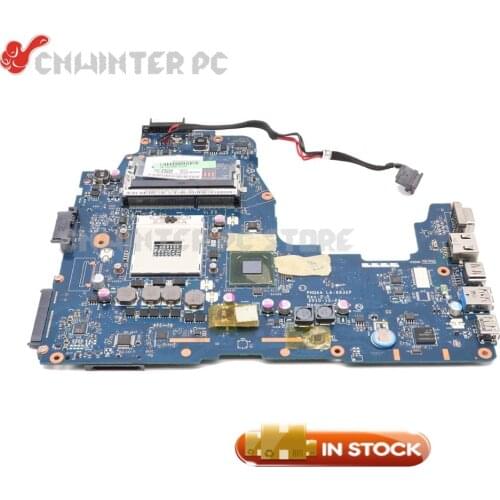 NOKOTION Laptop Motherboard For Toshiba Satellite A660 A665 MAIN BOARD K000125610 PHQAA LA-6832P HM65 UMA DDR3