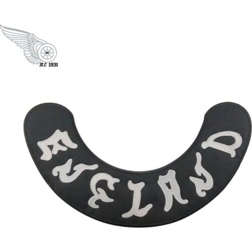 Mc1931 ENGLAND punk Rocker Embroidery Iron on biker patch motorcycle club patches for Jacket Vest