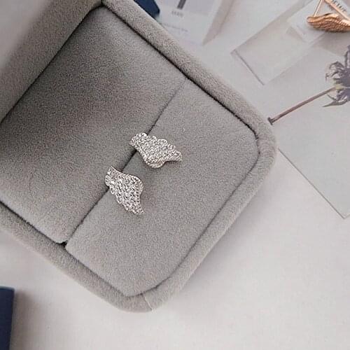 Fashionable Feather Earrings Bridal Wedding Jewelry Cocktail Party Women Fashion Accessories Luxury Anniversary Gift