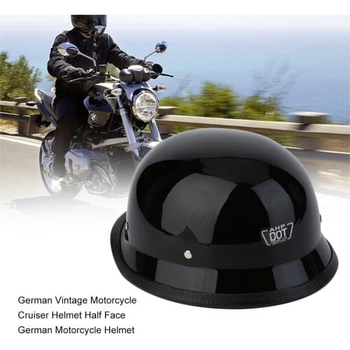 New High quality Motorcycycle Helmets Half German Style Motorcycle Helmet Carbon Fiber Durable Half Face German Helmet M/L/XL