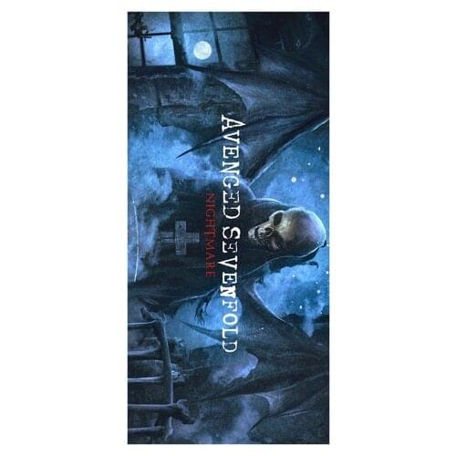 Avenged Sevenfold&A7X Printed Soft Bamboo Microfiber Towel/Fast Drying Bath Washcloth_Size:35CMX70CM