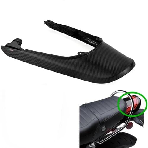 New 100% Carbon Fiber Motorcycle Rear Seat Side Fairings Cover For Kawasaki Z900RS z900 rs 2018 2019 Motorbike Part