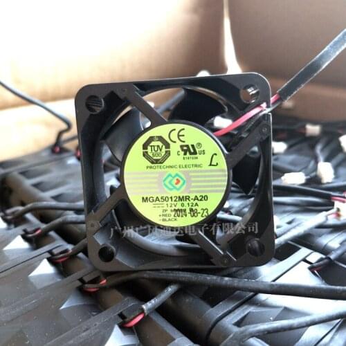 New MGA5012MR-A20 12V 0.12A 5CM 5020 50x50x20mm