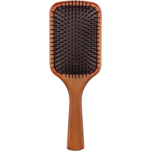 Professional Wood Comb Healthy Paddle Cushion Hair Loss Massage Brush Hairbrush Comb Scalp Hair Care Healthy Beech Comb