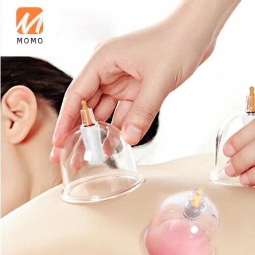 Vacuum Cupping Device Home Use Set, 24 Cans for Traditional Chinese Medicine, Non-Cupping Glass