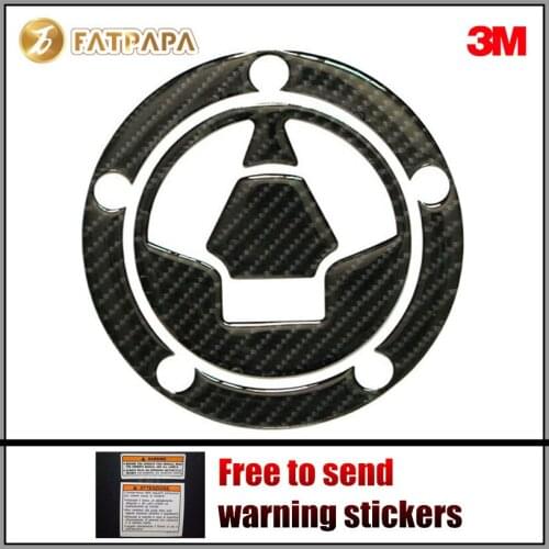 Motorcycle Oil Fuel Gas Tank Cap Covers Pad Stickers Protector Carbon Fiber For Kawasaki Ninja ZX10R ZX14 ZX6R Ninja 650R/1000