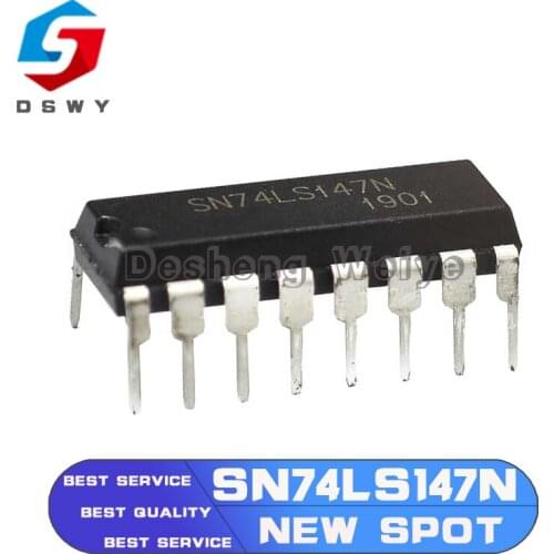 10PCS SN74LS147N DIP-16 SN74LS147 74LS147N 74LS147