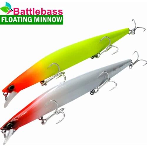 3PCS Big Laser Minnow Fishing Lures 145cm/23g Fishing Hard Bait Crankbaits Isca Artificial Bait Pesca Sea Wobbler Swimming Baits