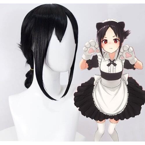 Anime Kaguya-Sama: Love Is War Cosplay Wigs Kaguya Shinomiya Cosplay Synthetic Wig Hair Halloween Party Women Cosplay Wig