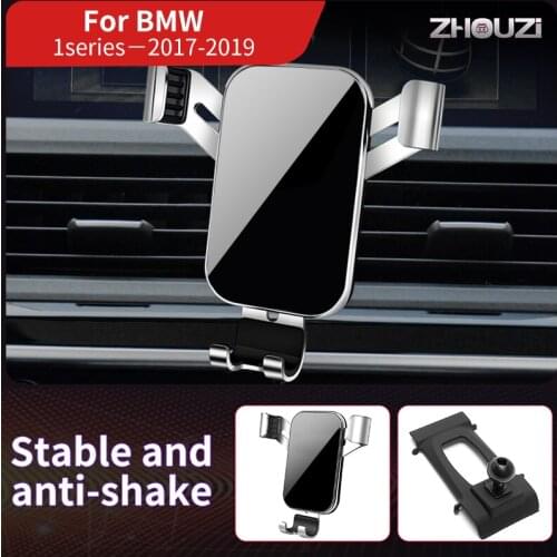 Car Mobile Phone Holder Mounts Stand GPS Special Gravity Navigation Bracket For BMW 1 Series F52 2017-2019 Car Accessories