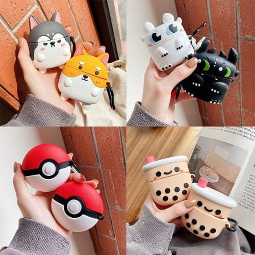 For Edifier Xemal X6 Earphone Case Soft Silicone Wireless Bluetooth Headset Cover 3D Cute Cartoon Charging Box For Xemal X6