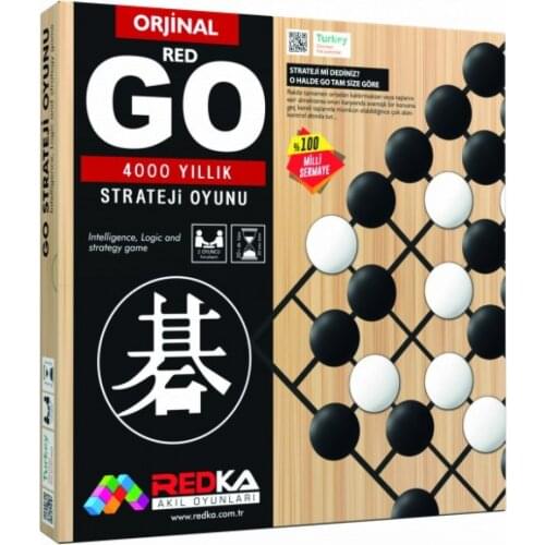 Redka Go Mind Brain Teaser Intelligence Logic Strategy Game 4000 Years Fascinating The Most Popular Wooden Board Game Best Gift