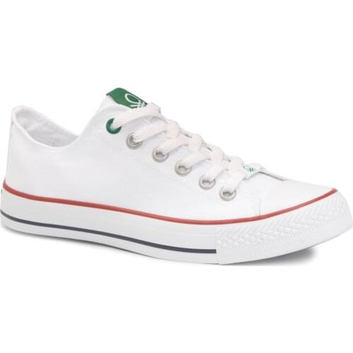 United Colors Of Benetton 30177 White 2021 Summer Season Male Shoes Linen Colorful Sneakers Tied Casual Hiking Breathable Street