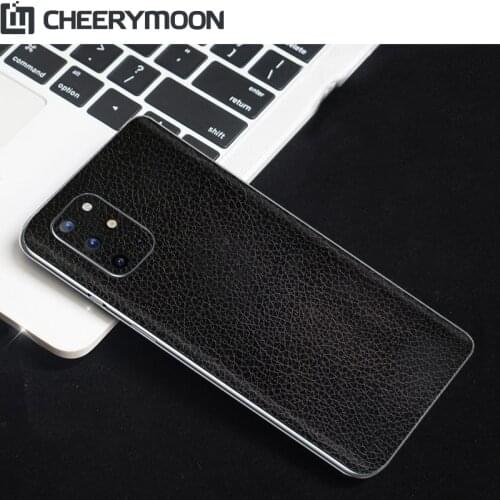 Hot Leather Grain Decorative For OnePlus 8 8T 7 7T Pro OnePlus8 OnePlus6 3 3T 6 6T 1+8T Protector Back Film Sticker