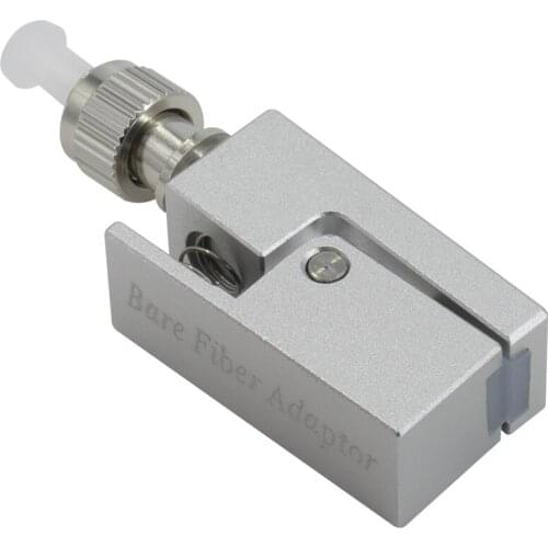 New bare square fc fiber optic connector bare flange fiber adapter temporary adapter success test otdr