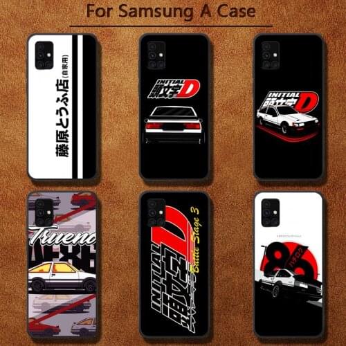 Initial D AE 86 Sports Car Phone Case for Samsung A91 01 10S 11 20 21 31 40 50 70 71 80 A2 CORE A10