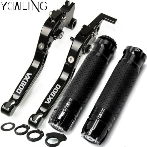 Motorcycle Brake Clutch Levers Handlebar grip Handle Hand Grips For SUZUKI VX800 (L/M/N/R/T) VS51B 1990-1996 1991 1992 1993 1994
