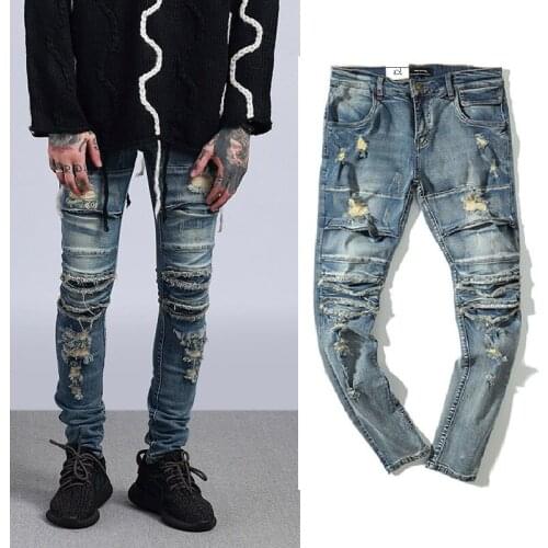 Sayaxiga Skinny Jeans For Men