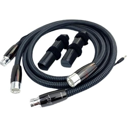 Fever PSS Silver HiFi Audio Line WEL Signature RCA / XLR Balanced Cable Cold-Welded Plug with 72V DBS