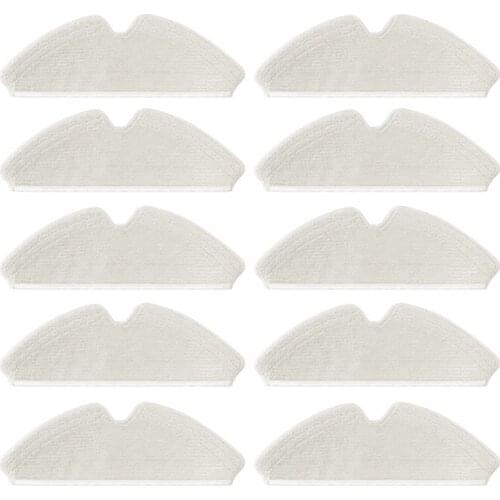 10 Pcs Mops Robot Vacuum for Proscenic M7 PRO /Kyvol Cybovac S31 /Uoni V980 PLUS/Honiture Q6