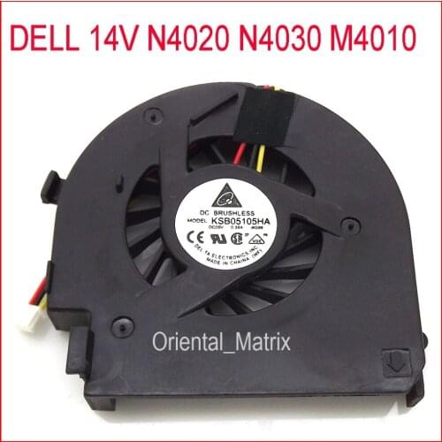 Original New KSB05105HA-G99 DC5V 0.35A Fan For DELL 14V N4020 N4030 M4010 Laptop CPU Cooler Fan