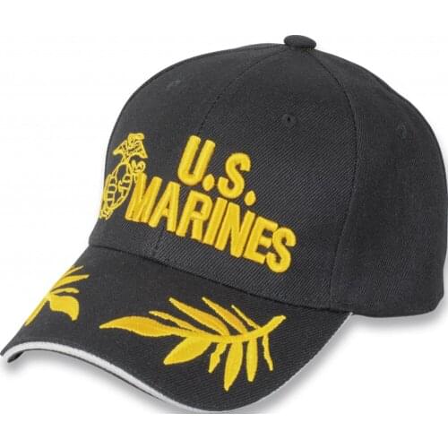 Embroidered cap emblem Spanish Legion, one size. Black Color