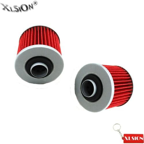 XLSION 2Pcs Oil Filters For Yamaha XV 750 1000 Virago XV500 XV535 SR 250 500 XT 400 TT XC180 XT400 XT550 XT600