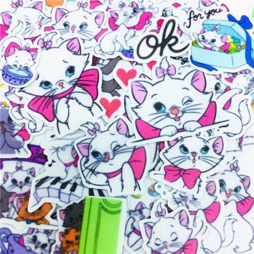 38 PCS Anime loving little fox Stickers Crafts And Scrapbooking stickers book Student label Decorative sticker kids toys