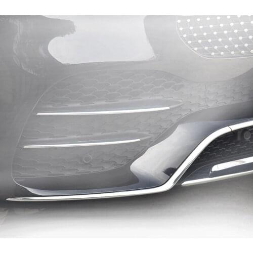 Abs Front Bumper Protector Chromium Trim For Mercedes Benz GLE W167 2020 2021 Car Styling