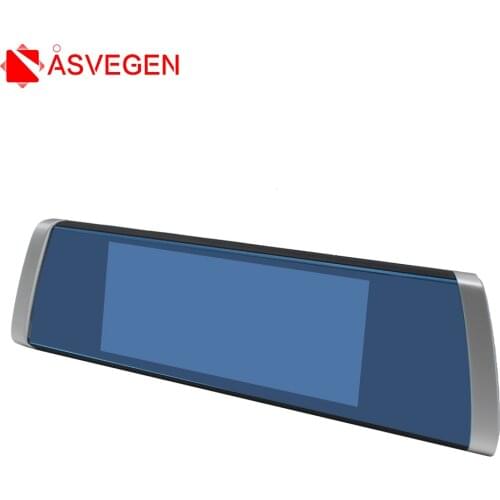 Asvegen touch large screen driving DVR recorder 1080P HD starlight night vision dual lens recorder camera