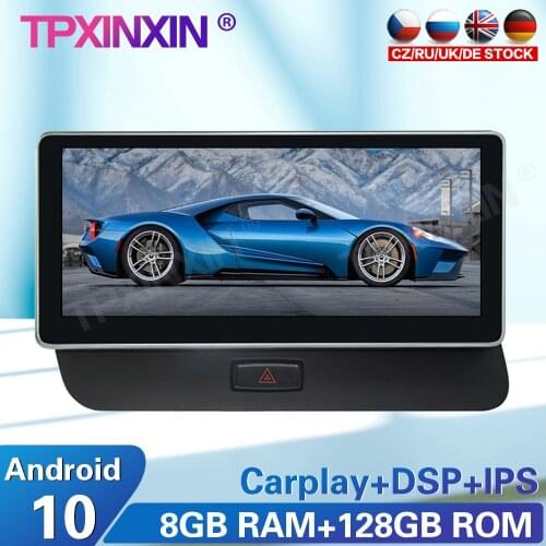 For Audi Q5 2009-2015 Android 10.0 6+128G Car GPS Navigation Multimedia Player Auto Stereo Radio Head Unit Tape Recorder LHD&RHD
