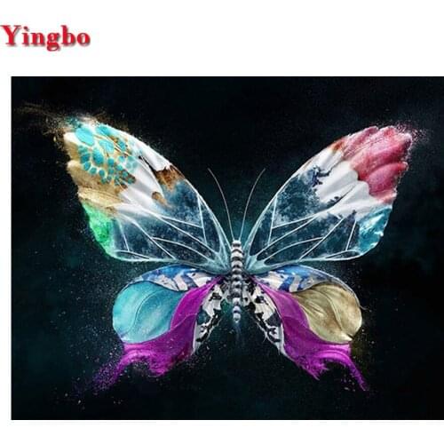 DIY Diamond Painting Fantasy art Abstract butterfly Diamond Embroidery Puzzle Picture Of Rhinestones Full Round Diamond Mosaic