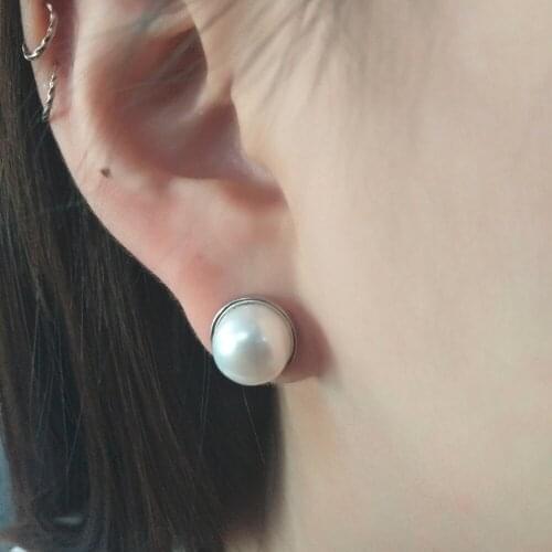 Серьги с жемчугом DJ CH China At AliExpress