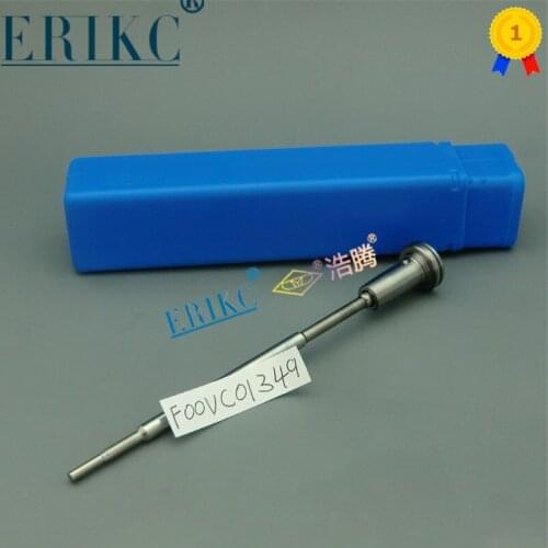 ERIKC Common rail injector valve F 00V C01 349 fuel Nozzle control valve F00V C01 349 F00VC01349 for Bosch 0445110250 Volvo