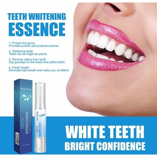 Tooth Brightening Pen Effectively Remove Plaque Stains Bleaching Yellow Teeth Professional Whitening Teeth Oral Care Tool TSLM1