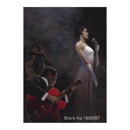 Art for sale Pearlescent Diva by Brent Lynch canvas Handmade High quality