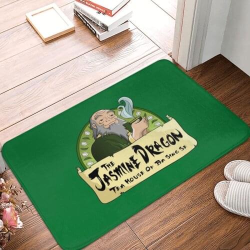 The Jasmine Dragon Tea House Doormat Carpet Mat Rug Polyester Anti-slip Floor Decor Bath Bathroom Kitchen Bedroom 40x60
