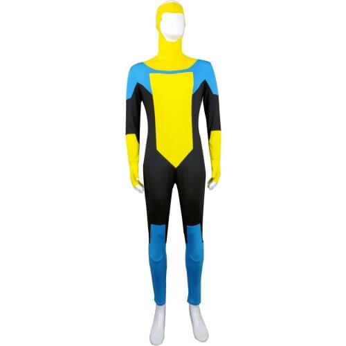 Invincible Mark Grayson Cosplay Costume Jumpsuit Halloween Party Outfits
