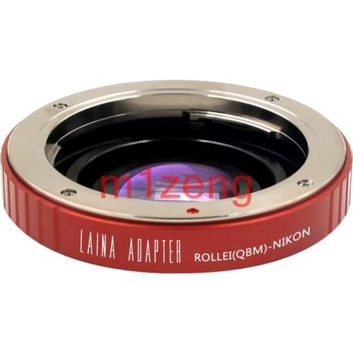 Adapter ring for rollei QBM lens to nikon d3 d4 d90 d300 d500 d600 d750 d800 d850 d7200 d7100 d5200 d3200 Camera
